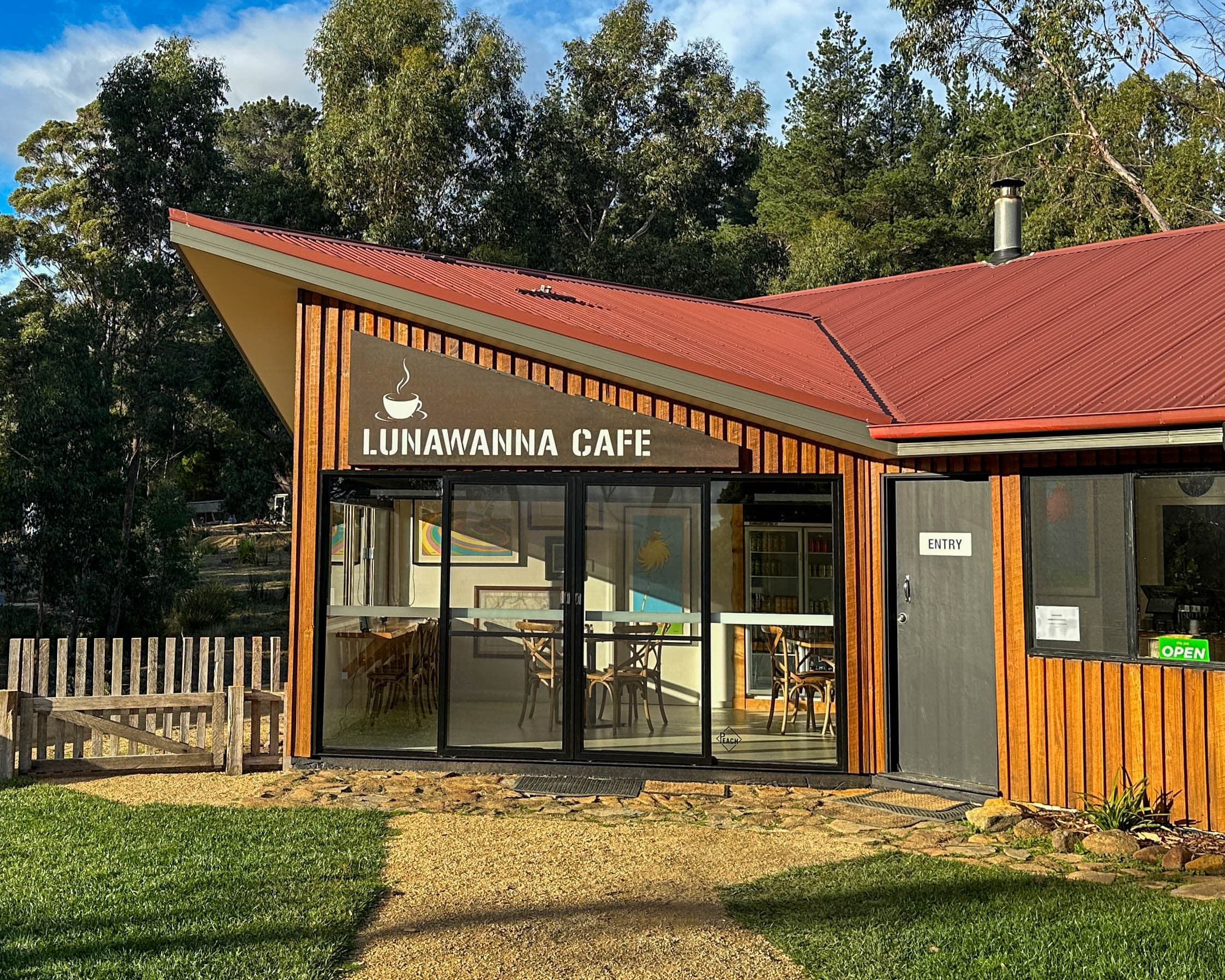 Lunawanna Cafe interior