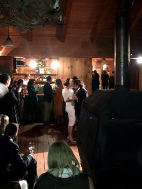 Amy and Kim's wedding at Bruny Island Lodge 2017